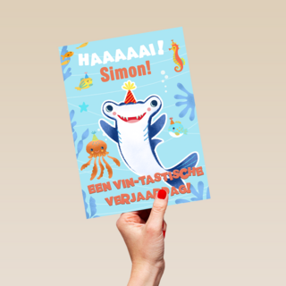 Verjaardag Jongen Haai
