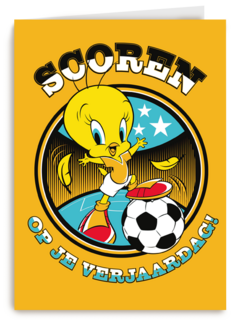scoor op je verjaardag met tweety