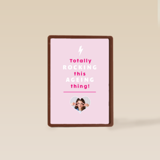 verjaardag fotokaart hart