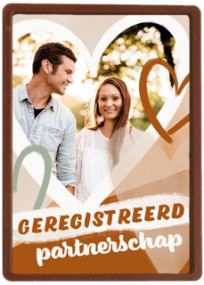 Fotokaart geregistreerd partnerschap