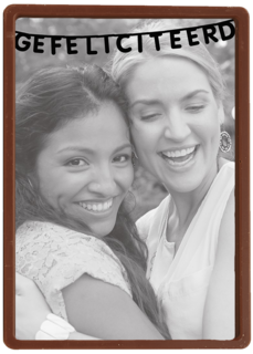 fotokaart vlag gefeliciteerd