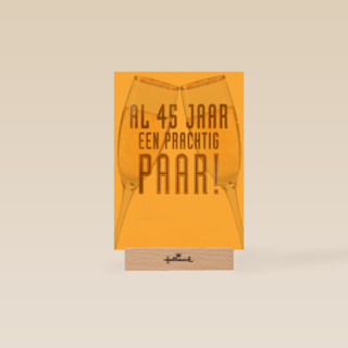 Al 45 jaar een prachtig paar