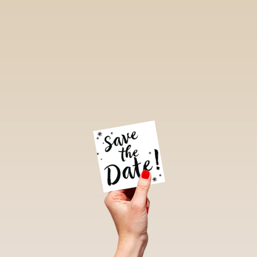 Uitnodiging kerst save the date