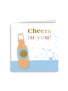 Cheers to you verjaardagskaart