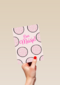 Roze beschuit met muisjes een meisje
