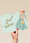 promotie kaart girl boss