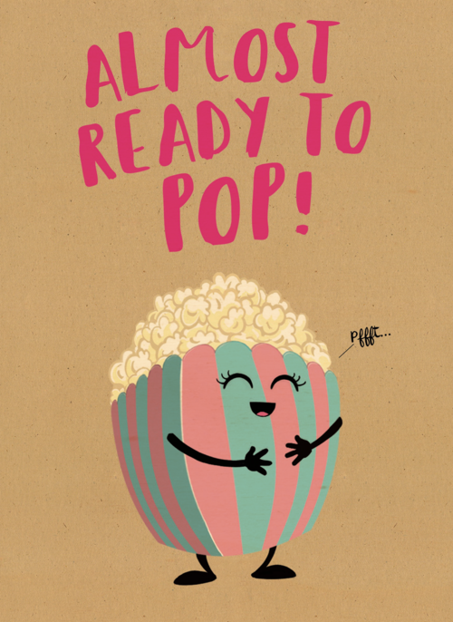 Houten Kaart Zwangerschapsverlof Zwangerschap Felicitatie | Houten Kaart Hallmark | Zwangerschapsverlof Zwangerschap Felicitatie | Almost