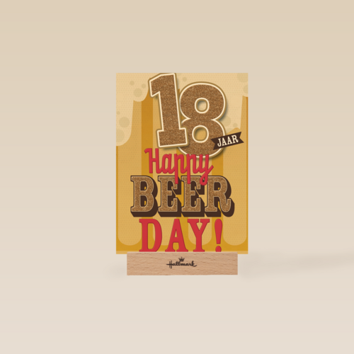 verjaardag leeftijden happy beer day 18