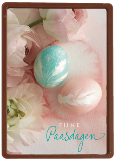 rozen fijne paasdagen kaart