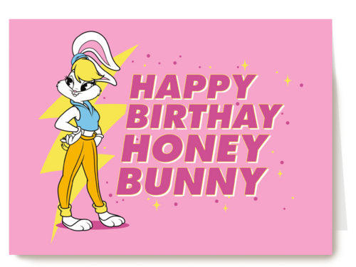 happy birthday honey bunny