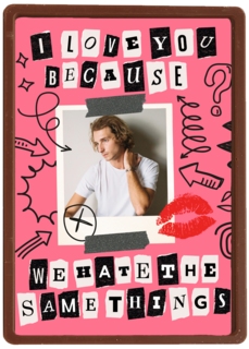 Plakboek valentijn fotokaart