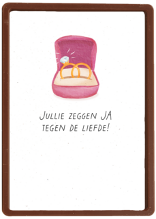 Jullie zeggen ja tegen de liefde verloving