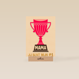 Complimentkaart mama jij bent mijn nummer 1
