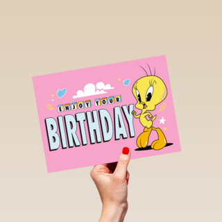 enjoy your birthday with Tweety