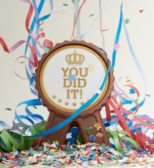 Chocomedaille You did it
