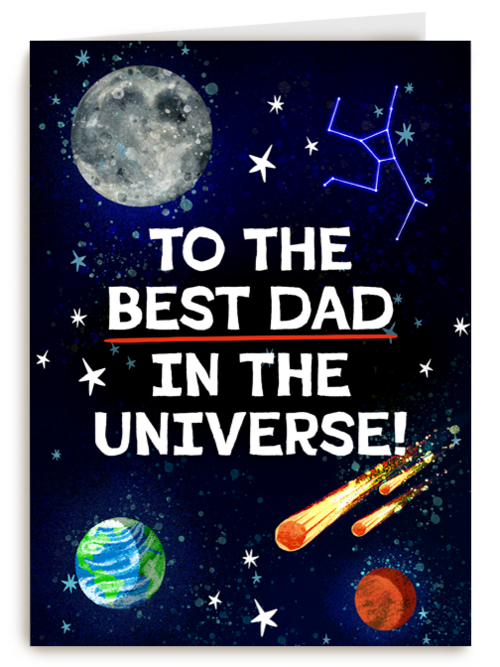 To the best dad in the universe