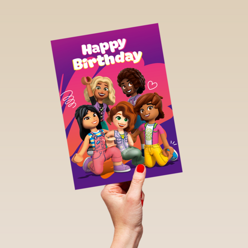 Lego Friends Happy Birthday