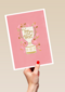 Complimentkaart you are the best