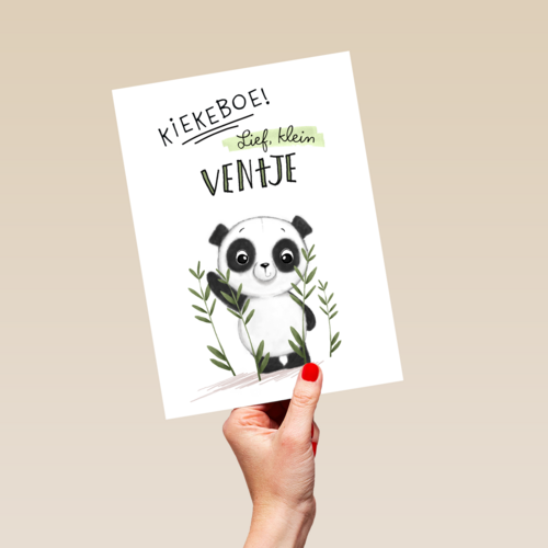 geboorte kaart zoon kiekeboe lief klein ventje