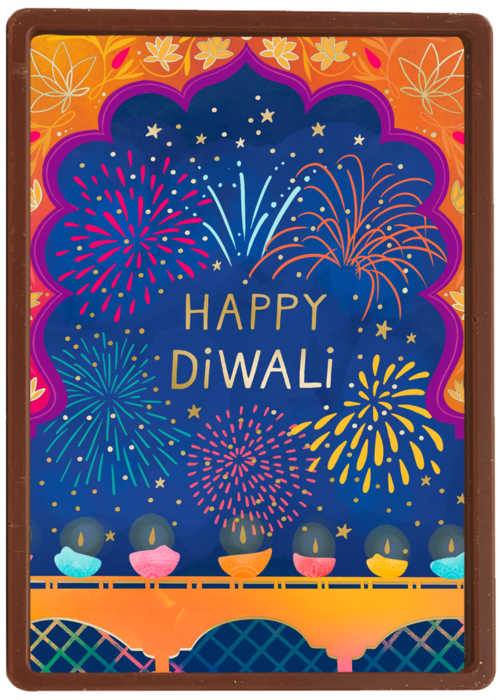 Kaart Hallmark | Divali | Happy Divali Vuurwerk