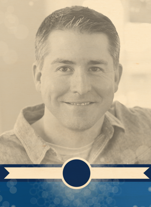 Houten Kaart Jubileum | Houten Kaart Hallmark | Jubileum | Fotokaart Jubileum Blauw Zoveel Jaar In Dienst