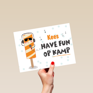 Ijs have fun op kamp