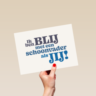Blij met een schoonvader als jij