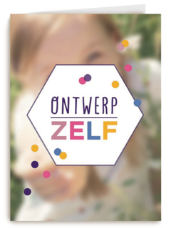 ontwerp het zelf kaart portret