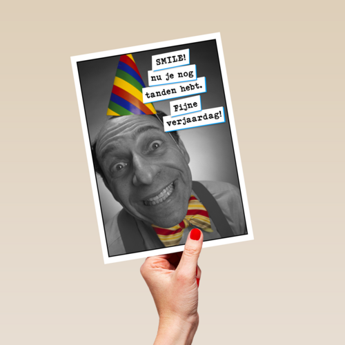 Smile nu je je tanden nog hebt