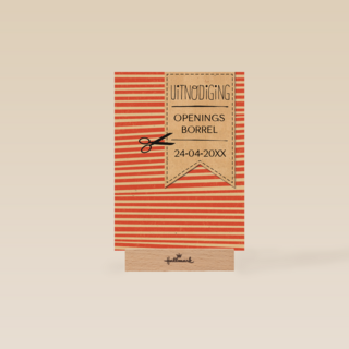 uitnodiging opening borrel