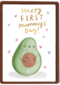 moederdag kaart happy first mummys day