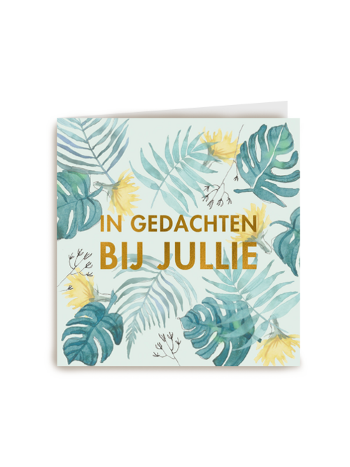 bladeren in gedachten bij jullie