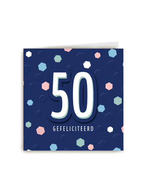 Verjaardagskaart Hallmark | Verjaardag Kaart Stijlvol Leeftijd 50