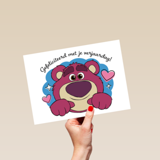 Disney Lotso Gefeliciteerd verjaardag