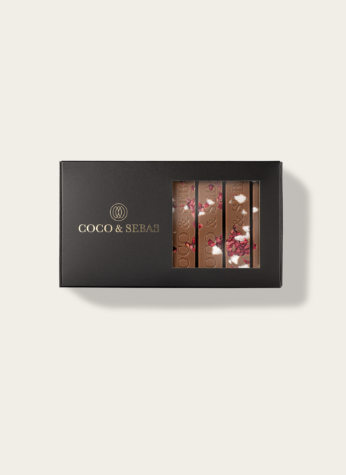 Coco Sebas Melkchocolade Framboos Merengue Bites 8 Stuks | Coco Sebas Cadeau Chocolade |