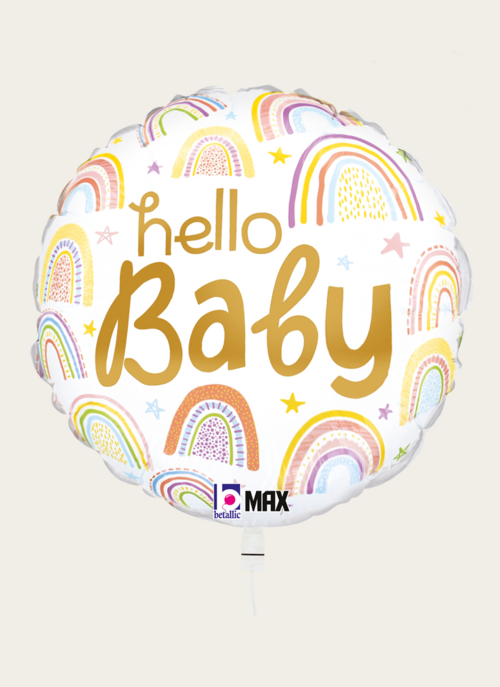 Hello Baby Ballon Multi