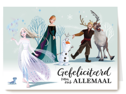 gefeliciteerd van elsa anna olaf kristoff sven