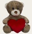 Knuffelbeer Met Hart 18 centimeter