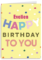 slinger gefeliciteerd vrouw