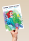 prinses kaart disney super trots op jou ariel botje