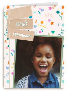 Eerste communie fotokaart
