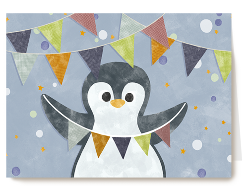 Verjaardagskaart Hallmark | Making Memories Pinguin Slingers