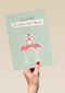 huwelijk kaarten you flamingo perfect together
