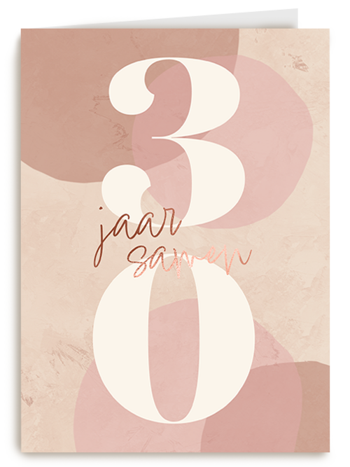 Kaart Hallmark | Huwelijksjubileum | Love Story 30 Jaar Samen