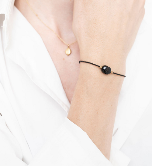 A Beautiful Story Focus Armband Onyx