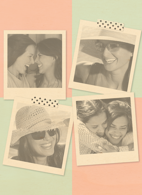 Houten Kaart | Fotokaart Blanco Vier Polaroid Fotoos
