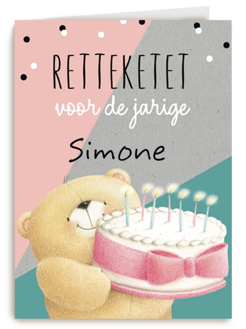 forever friends retteketet voor de jarige