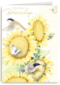 zonnebloemen met mus beterschap