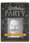 leuke kaart verjaardagsfeest uitnodiging