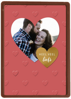 valentijnskaart foto rood heel veel liefs